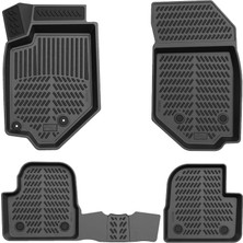Psn Citroen C4 (2020-..) İle Uyumlu - Araca Özel 3D Paspas