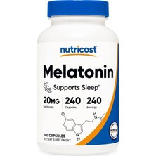 Nutricost Uyku Desteği 20MG 240 Kapsül