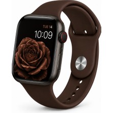 Alstrap Apple Watch 12-11-10(46MM)9 8 7(45MM)5 6 SE(44MM) Uyumlu Silikon Kordon Kayış