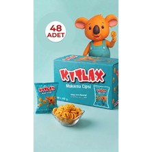 Makarna Cipsi Süt Mısır Aromalı Çıtır Atıştırmalık 48 Adet x 40 Gram