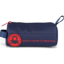 Benetton Batik Geçişli Oval Kalem Kutu Lacivert 12992