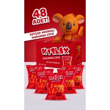 Makarna Cipsi Ketçap Aromalı Çıtır Atıştırmalık 48 Adet x 40 Gram