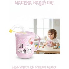 Modacar Premium Pipetli Çocuk Bardağı 350 ml -Alıştırma Bardağı ve Suluk