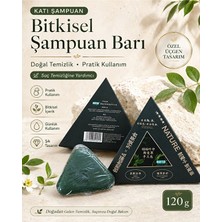 Mazhar Nature Cacumen Biotae Isatis Indigotica Bitkisel Katı Şampuan Barı 120 G