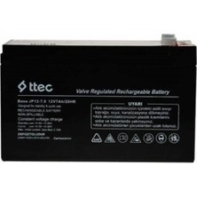 Ttec Base 12V 7AH Bakımsız Kuru Akü (03/2023 Üretim)- 1