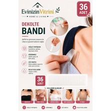 Evinizin Vitrini Straplez Sütyen Sabitleme Bandı ve Dekolte Kapama Bantı - Kıyafet Sabitleyici, Konforlu Kullanım