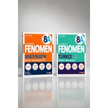 Fenomen Yayıncılık Fenomen 8A Matematik ve 8A Türkçe Soru Bankası (Maarif modeline Uygun Bağlam Temelli Sorular)