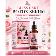 Mazhar Bliss Care Botox Serum Vitamin C & E + Alpha Arbutin 30 ml – Aydınlatıcı ve Nemlendirici Cilt Bakım Serumu