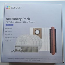 Ezviz RS20 Max Aksesuar Paketi Ana Fırça-Yan Fırçalar-Yüksek Verimli Filtre-Mop Bezleri-Toz Torbaları