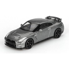 Nacario Mey Ithalat® 1/64 Model Araç Gtr Nismo R35 Crs Version Dark Metal
