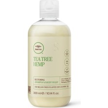 Tea Tree Hemp Restorıng Onarıcı Saç Ve Vücut Şampuanı 300 Ml
