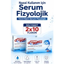 Fizyonaz Serum Fizyolojik 5 ml 20 Flakon