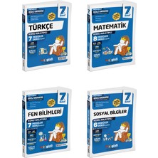 Gizli Yayınları Gizli 2027 7. Sınıf Matematik + Türkçe Fen + Sosyal Müfredatın Gizli Dergisi Seti 4 Kitap Maarif Model