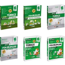 Gizli Yayınları Gizli 2027 6. Sınıf Türkçe + Fen Bilimleri Alıştırmalı + Usta Işi Soru + Dergi Seti 6 Kitap Maarif Model