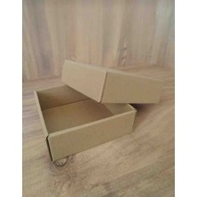Rass 12*12*4cm 10ADET E-Ticaret Hediye Kutusu Kraft