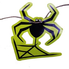 Zamerya Örümcek Şekilli Asmalı Halloween Flama Banner Afiş 2 Metre