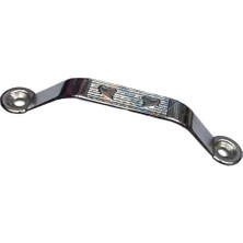 Zamerya Dekoratif Zamak Kulp Dıştan - 64MM, Nikel, 1 Adet