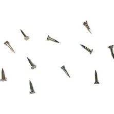 Zamerya Klips, Menteşe, Ayağı Çivisi 7mm Çelik - Nikel 10GR