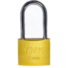 Zamerya Eko Sarı Boyalı Uzun Kancalı Asma Kilit 32MM