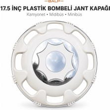 Balp 17.5 Inç Lüx Plastik Bombeli Jant Kapağı Kamyonet Midibüs Minibüs Için 1 Adet