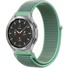 Zamerya Watch 22MM Hasırlı Cırtcırtlı Kordon - Turkuaz1