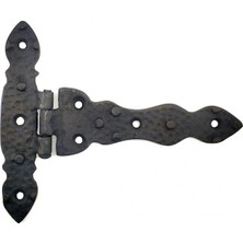 Zamerya Antika Tarz Dekoratif Pirinç Kuyruklu Düğmeli Menteşe No2 - 138X167 Mm, Oksit