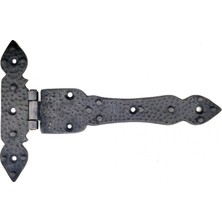 Zamerya Antika Tarz Dekoratif Pirinç Kuyruklu Düğmeli Menteşe No3 - 155X240 Mm, Oksit