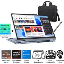 Lenovo Ideapad Flex 5 14ABR8 Amd Ryzen 7 5825U 16GB 512GB SSD 14" Wuxga (Dokunmatik) W11H Taşınabilir Bilgisayar - Lenovo Çanta / 1 Yıl Kaspersky Yazılım Koruma Wz3