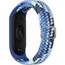Zamerya Mi Band 4 Kordon - Lacivert-Mavi
