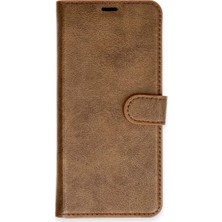 Nacario Mey Ithalat®  Samsung Galaxy S24 Fe Kılıf Trend S Plus Kapaklı Kılıf - Taba