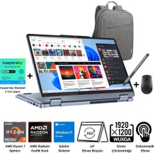 Lenovo Ideapad Flex 5 14ABR8 Amd Ryzen 7 5825U 16GB 512GB SSD 14" Wuxga (Dokunmatik) W11H Taşınabilir Bilgisayar - Lenovo Çanta - Mouse / 1 Yıl Kaspersky Yazılım Koruma Wz5