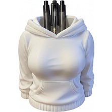 Toynetic Kapşanlu Kıyafet Hoodie Kadın Masaüstü Kalemlik & Organizer Düzenleyici
