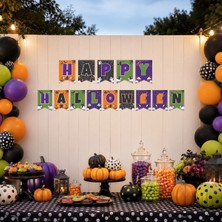 Parti Show Happy Halloween Cadılar Bayramı Yazısı 17*170 cm