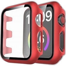 Zamerya Watch 38MM Camlı Kasa Ekran Koruyucu - Kırmızı