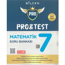 Bilfen Yayıncılık 7.sınıf Pro&test Matematik Soru Bankası Maarif Model