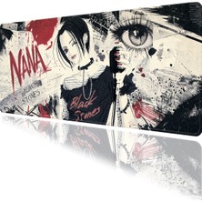 İyi Fikirler Nana Anime Manga Temalı Oyun Gaming Klavye Mouse Pad Masa Matı 70X30CM