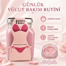 Mazhar Bikini Butter Vücut Bakım Kremi 250 ml – Kremsi Dokulu, Kolay Uygulanan Harici Kullanım Kremi ( Açık Pembe )