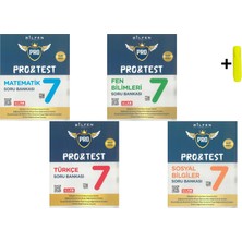 Bilfen Yayıncılık 7.sınıf Pro&test Matematik Fen Türkçe Sosyal Soru Bankası Maarif Model