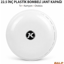 Balp 22.5 Inç Setra Plastik Bombeli Jant Kapağı Tır Kamyon Otobüs Için 1 Adet