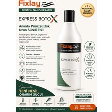 Fixlay Proteın Express Botox Saç Onarıcı Bakım Düzleştirici Etkili Kokusuz Dumansız 500 Ml.