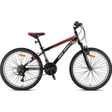 Geroni Mars Plus - 20" Mtb - 10' - 7 Vites - V.b  - Siyah-Gri/kırmızı