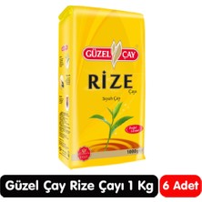 Güzel Çay Rize Siyah Çayı 1 kg 6 Paket