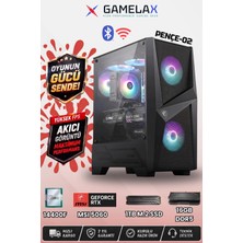 Gamelax Pençe-02 Intel Core I5-14400F RTX5060 8gb 16GB Ddr5 Ram 1tb M.2 SSD Wi-Fi Masaüstü Gaming Bilgisayarı