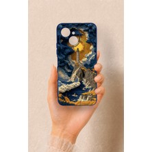 Vip Case Tecno Spark 40C Uyumlu Deniz Feneri Desenli Silikon Kılıf