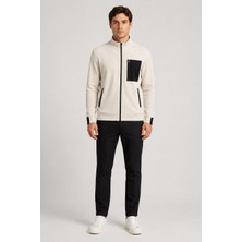 Alexander Gardi Cep Detaylı Fermuarlı Dik Yaka Sweatshirt
