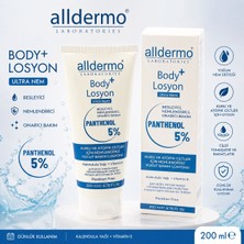 Alldermo Body+ Ultra Nem Vücut Losyonu Panthenol %5 200 ml