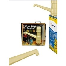 Semel Vakumlu Çift Çekvalfli 30 cm Sıvı Yağ Pompası - Mutfak Şişe Pompa Aksesuarı BX-313491