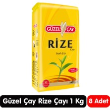Güzel Çay Rize Siyah Çayı 1 kg 8 Paket
