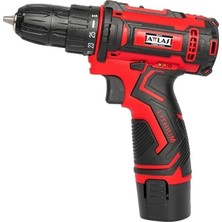 Attlas Eco CDD-202C Akülü Matkap 12V Çift Akülü