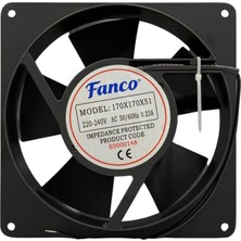 Fanco 17*17*51MM Kare Fan